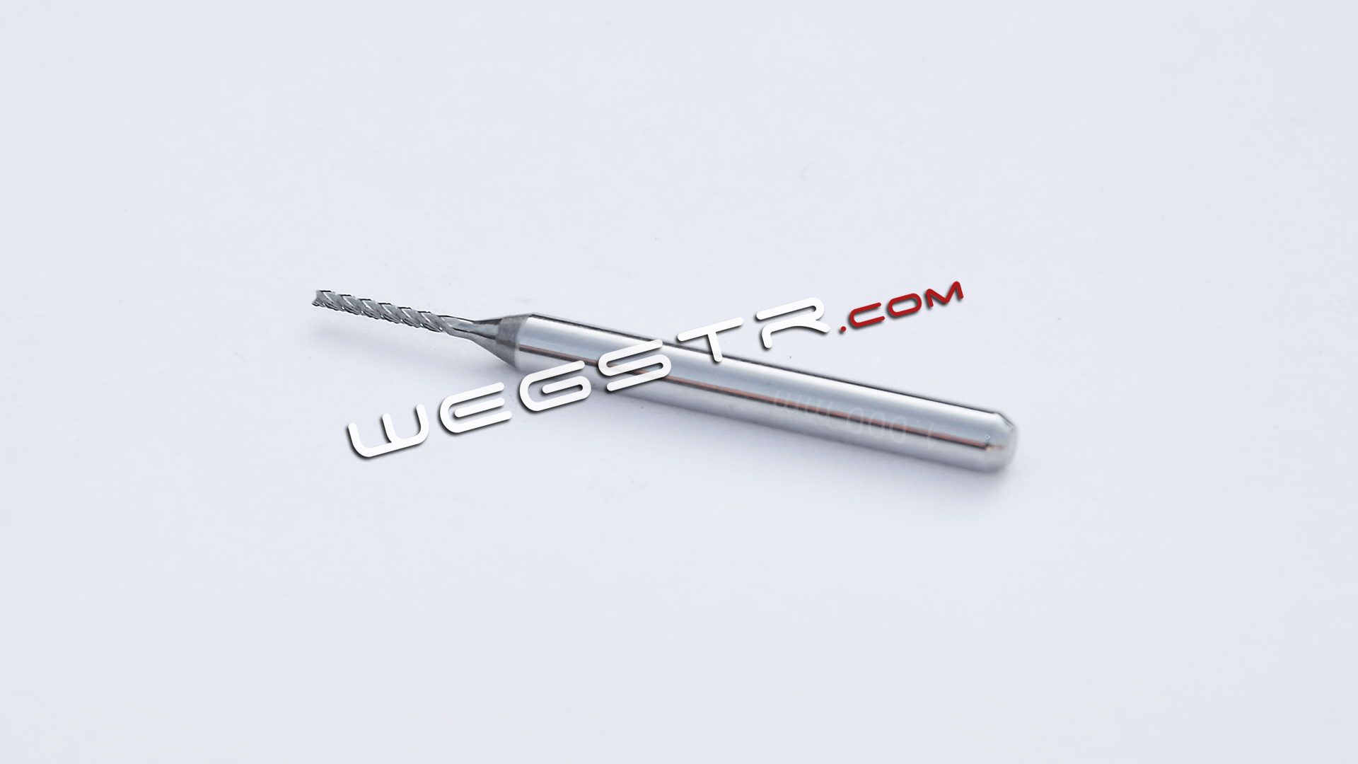 1.00 mm twoflute spiralpatterned carbide end mill